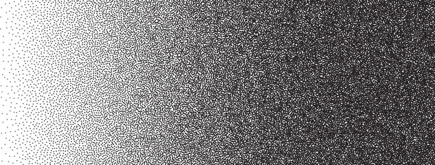 Abstract background with noise stipple dots. Vector halftone and photocopy effect.
