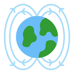 Magnetic field Icon