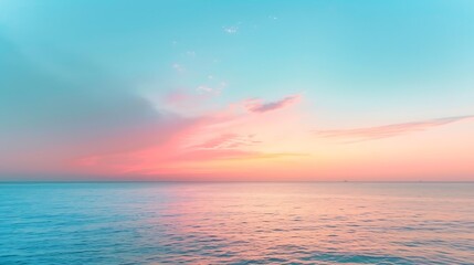 Gradient sky in pastel tones, baby blue to light pink, smooth and subtle blend, serene dawn, hd quality, ethereal and peaceful. --ar 16:9 --v 6.0 --s 250 --style raw