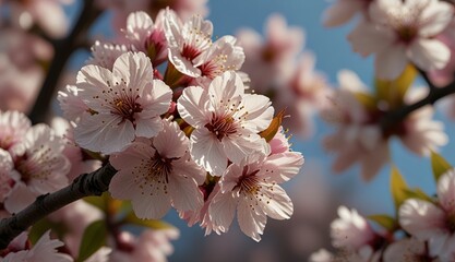 Delicate Cherry Blossom Blooms
