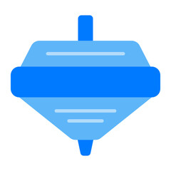 Obraz premium Spinning top Icon
