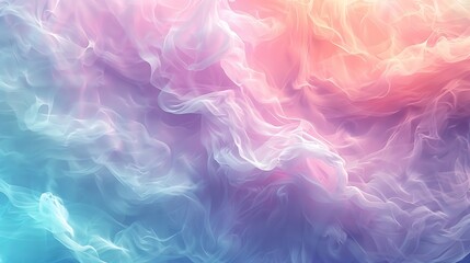 Ombre effect with pastel colors, blending hues of lavender, mint, and peach, seamless transitions, hd quality, ethereal and light design, dreamy feel. --ar 16:9 --v 6.0 --s 250 --style raw