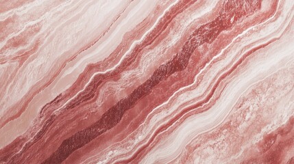A close-up view of a textured surface with swirling patterns in shades of red and white, resembling natural stone.
