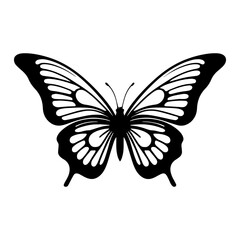 butterfly silhouette vector