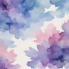 An enchanting pastel charcoal and watercolor illustration