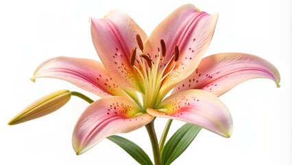 Fototapeta premium lily-isolated-white-background