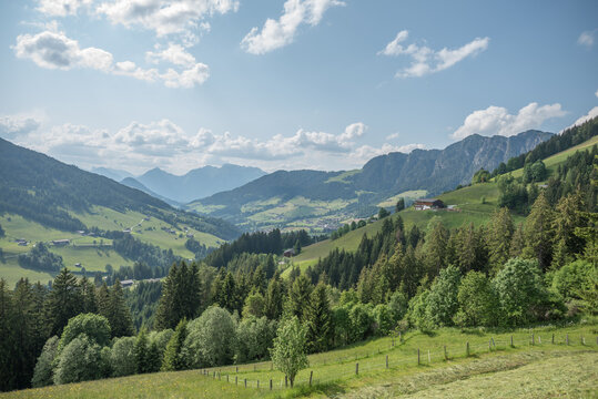 Landschaft bei Alpbach, Tirol
