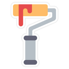 Paint roller Icon
