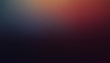 Abstract grainy gradient glowing colors with noise texture, black backdrop vibrant dark banner poster design