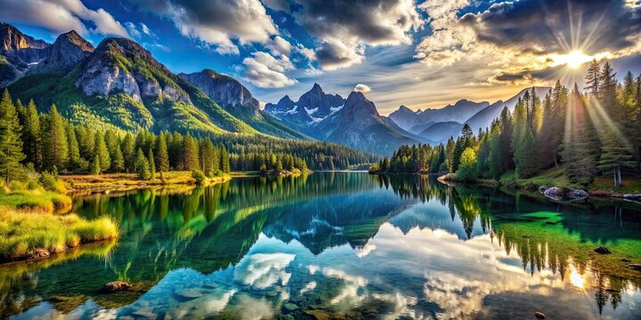 Most captivating 4k desktop wallpaper showcasing stunning nature landscapes, nature, landscape, wallpaper, 4k, HD, beautiful
