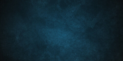Abstract dark black and blue stone grungy wall backdrop texture background. Blank black concrete texture surface background. dark texture chalk board and black board background.