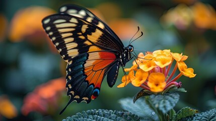 butterfly on flower
