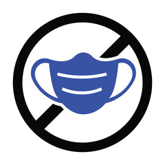 No Mask Icon