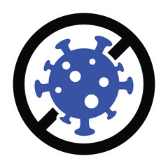 Obraz premium Stop Corona Virus Icon