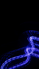 Futuristic Story Overlay Background Neon Glow Sci-Fi hochformat