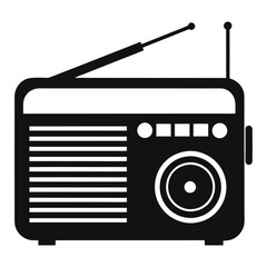 retro radio icon