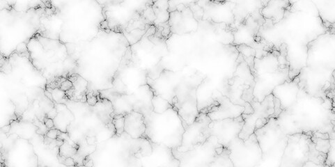 White marble texture Panoramic background. marble stone texture for design. Natural stone Marble white background wall surface black pattern. White and black marble texture background.