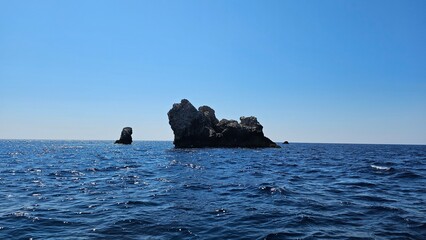 Rocks in the Adriatic