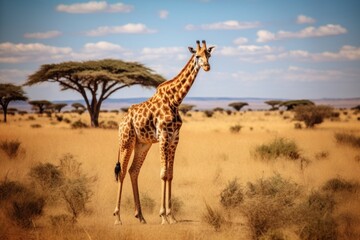 Obraz premium Wild animal grassland wildlife outdoors.