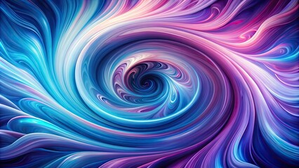 Obraz premium Abstract swirling blend of blue and orchid colors, abstract,swirling, blend, blue, orchid, colors, vibrant, dynamic