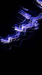 Futuristic Story Overlay Background Neon Glow Sci-Fi lila schwarz