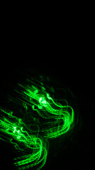 Futuristic Story Overlay Background Neon Glow Sci-Fi	