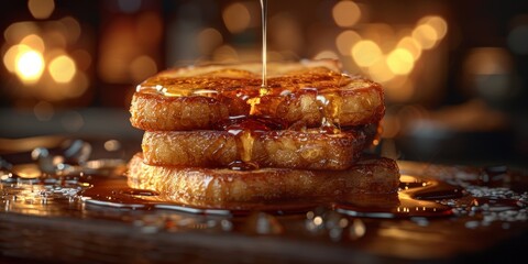 National French Toast Day French toast with syrup, September 16th