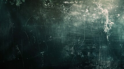 Green distressed texture with scratches in dark academia style.