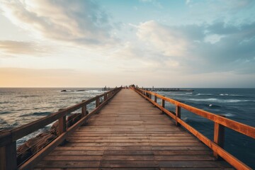 Naklejka premium Bridge sky outdoors horizon.