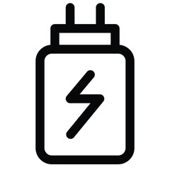 Charger Vector Icons – Dock Station Illustrations for Electronic Devices and Charging Solutions