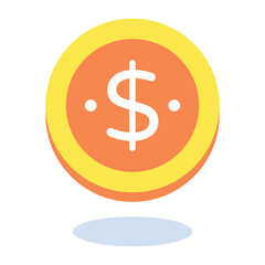 Flat Popular currency symbol set. Currency icons vector illustration