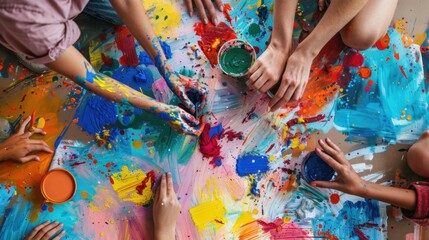 Art and Craft: Involving yourself in creative pursuits such as drawing, painting, or knitting, allowing for personal expression and crafting unique handmade items.
