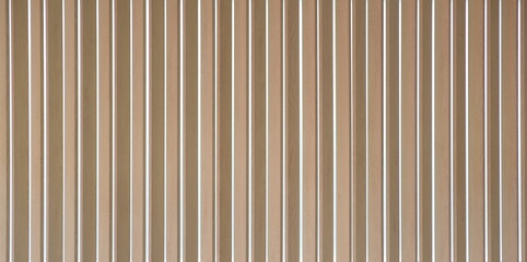 Vertical wooden slats isolated on white background