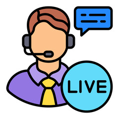 Live chat Icon