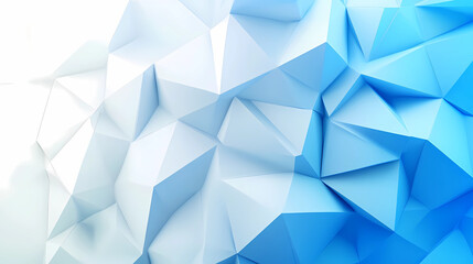 Obraz premium Elegant Abstract: Geometric Pattern in White and Blue for Product Display