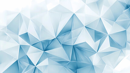 Obraz premium Dynamic Design: Modern White and Blue Mosaic with Geometric Lines