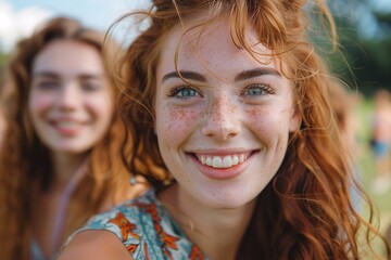 Fototapeta premium two girls
