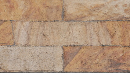Natural stone granite wall. Seamless texture. Perfect tiled on all sides.