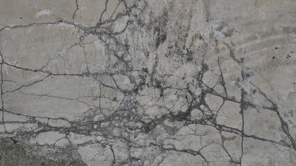 Attractive modern raw and uneven concrete wall surface handmade gray texture with visible natural...