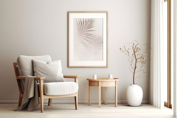 Living room, home interior design