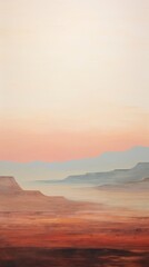 Minimal space landscapes outdoors painting nature.