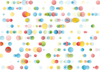 Colorful geometric hi-tech minimal abstract background with circle dots. Vector design