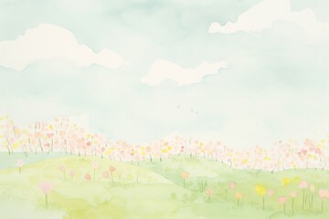 Spring backgrounds painting outdoors.