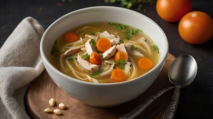 Chicken Soup or Chicken Manchow soup, Healthy and Refreshing starter