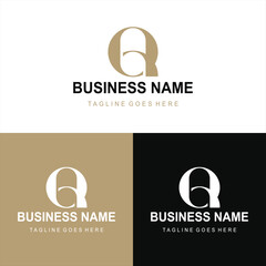 Letter Q Big Logo Pack Design Creative Modern logos design for your business Vector Brand name illustration
