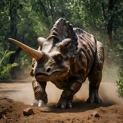 Fototapeta premium Dinosaurs 016