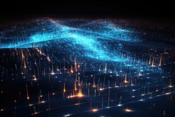 Fototapeta premium Architecture outdoors light night.