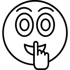 Quiet Vector Icon Design