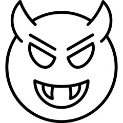 Devil Vector Icon Design
