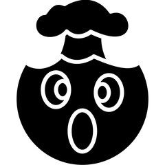 Mind Blown Vector Icon Design